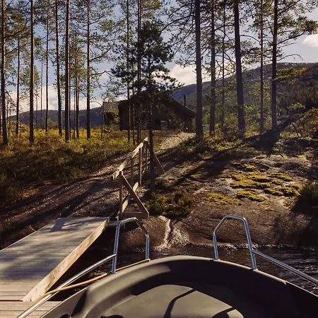 Villa Lakehouse Moss With Sauna And Jacuzzi Kviteseid
