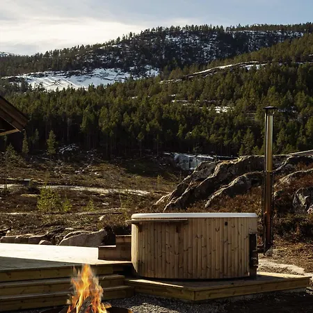 Lakehouse Moss With Sauna And Jacuzzi Kviteseid